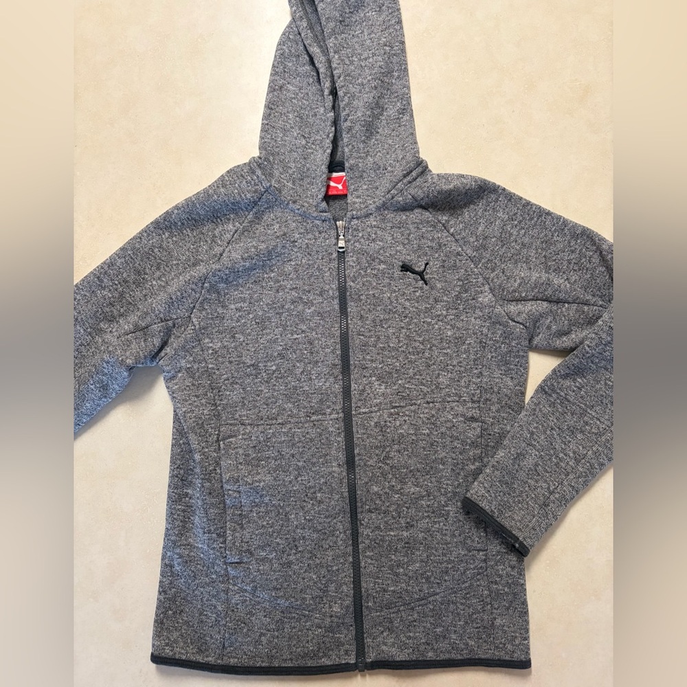 Men’s Puma Gray Hoodie Jacket